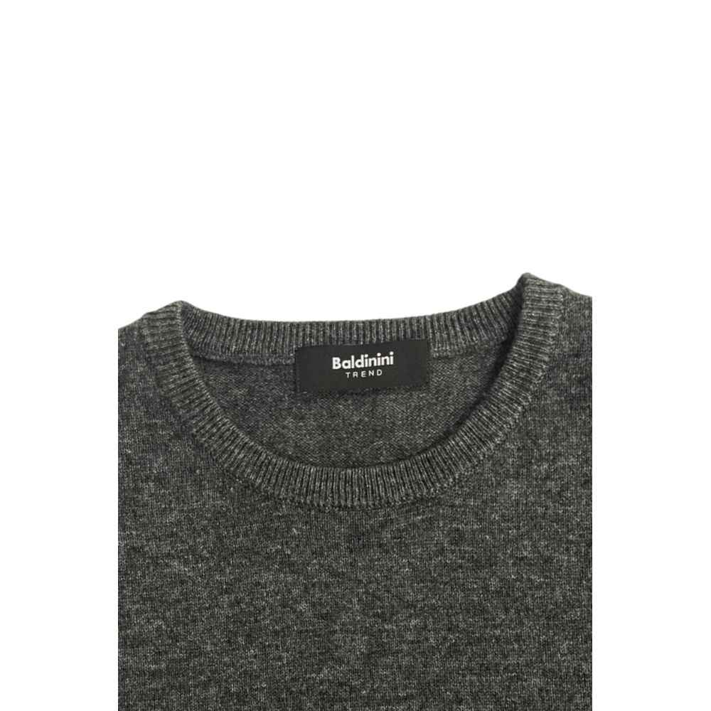 Baldinini Trend Gray Cashmere Sweater