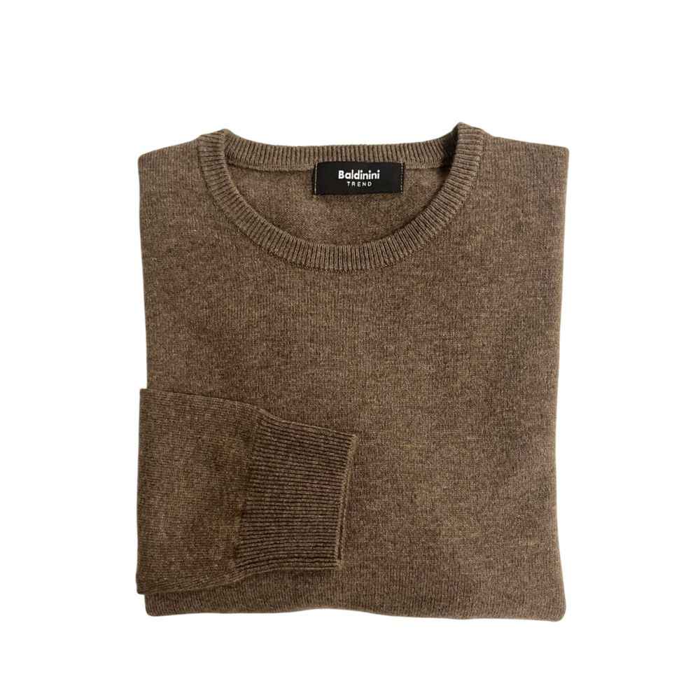 Baldinini Trend Brown Cashmere Sweater