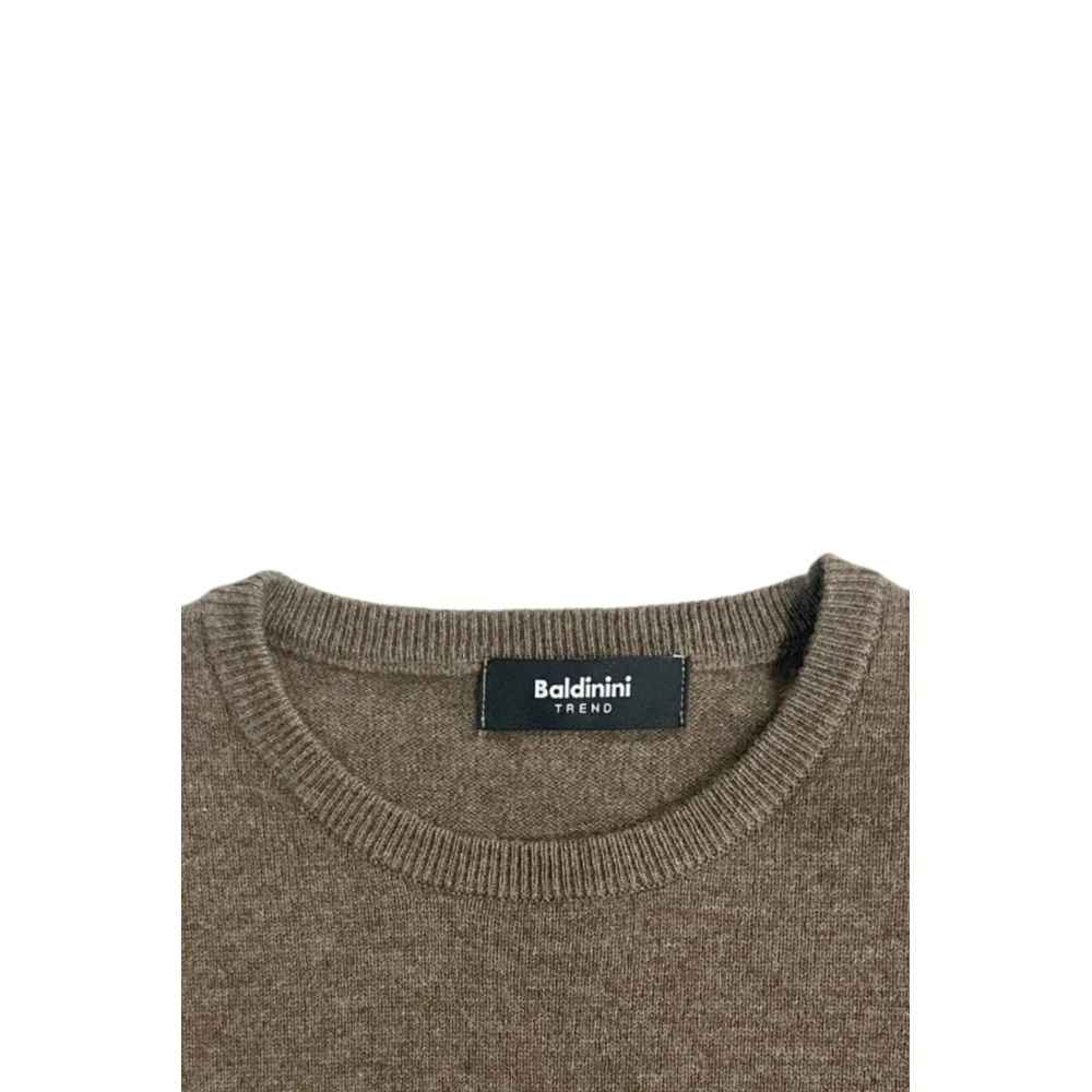 Baldinini Trend Brown Cashmere Sweater