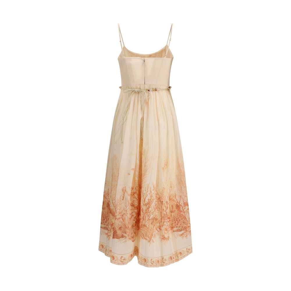 Zimmermann Multicolor Cotton Long Dress