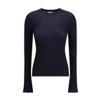 Cruna Blue Wool Sweater
