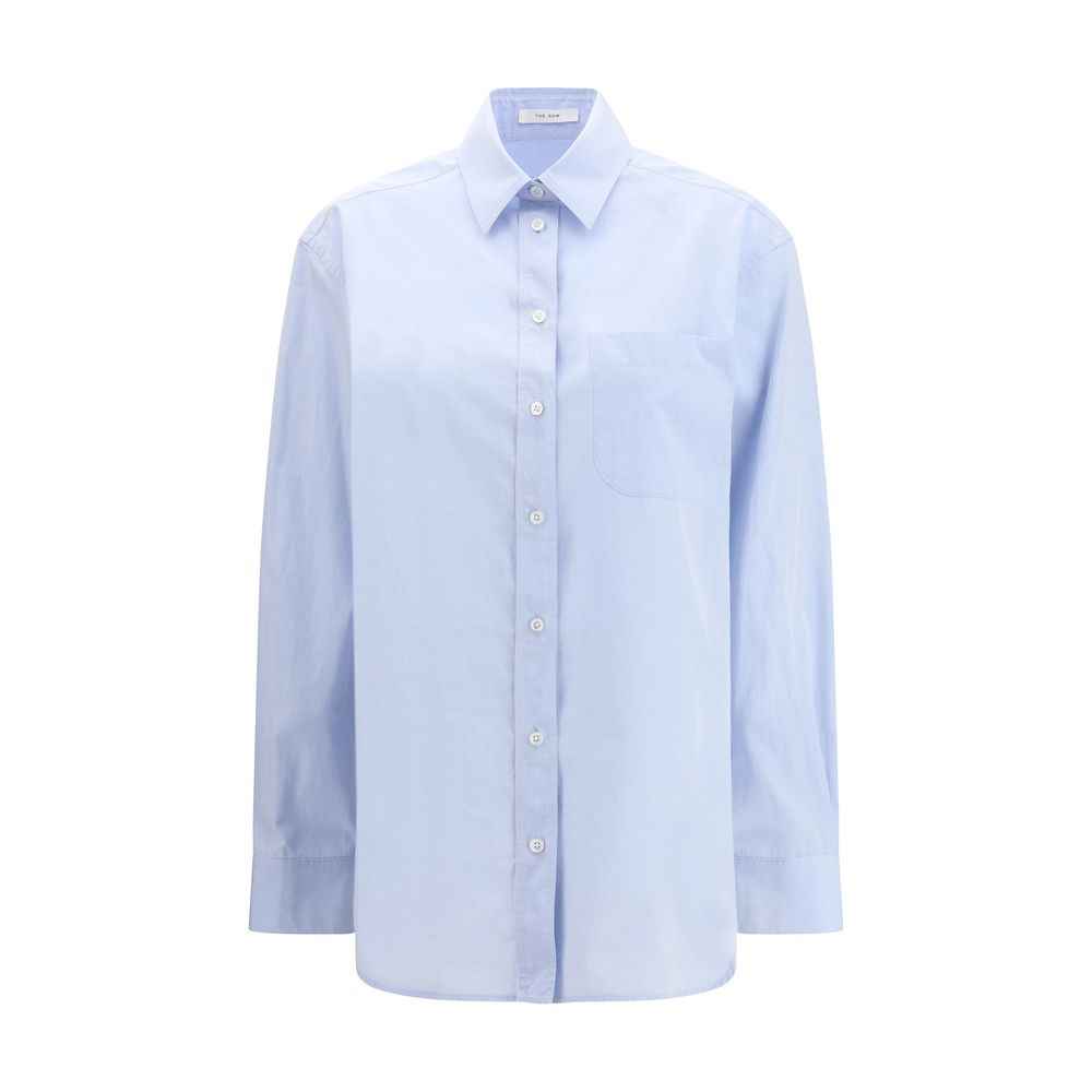 The Row Blue Cotton Shirt