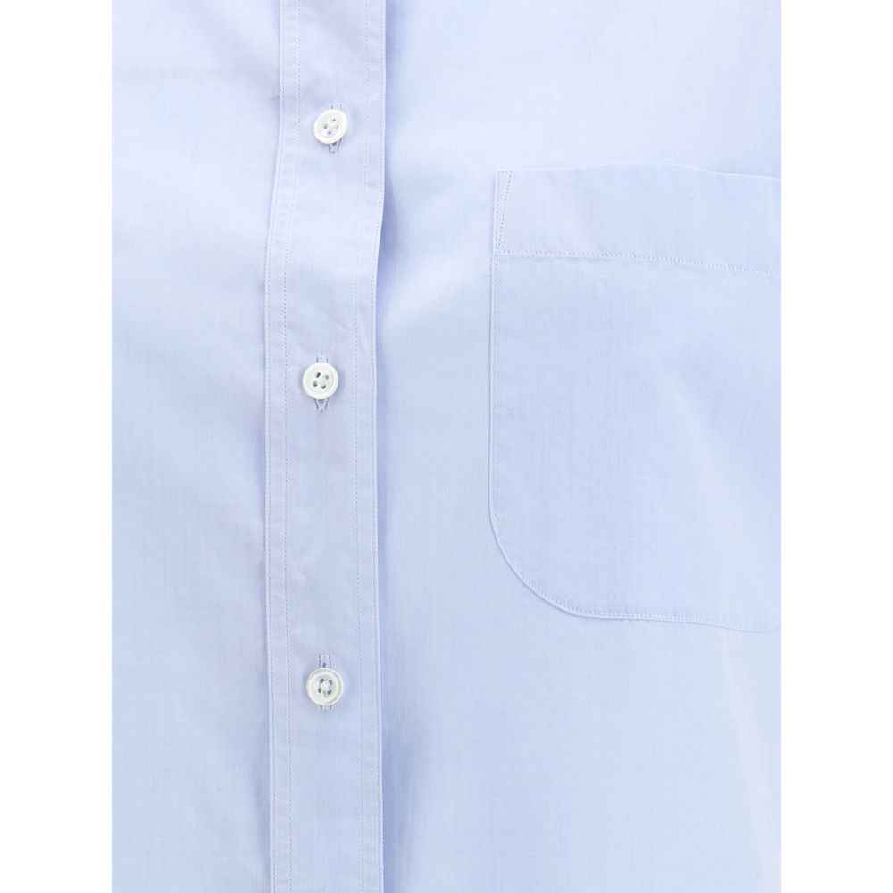 The Row Blue Cotton Shirt