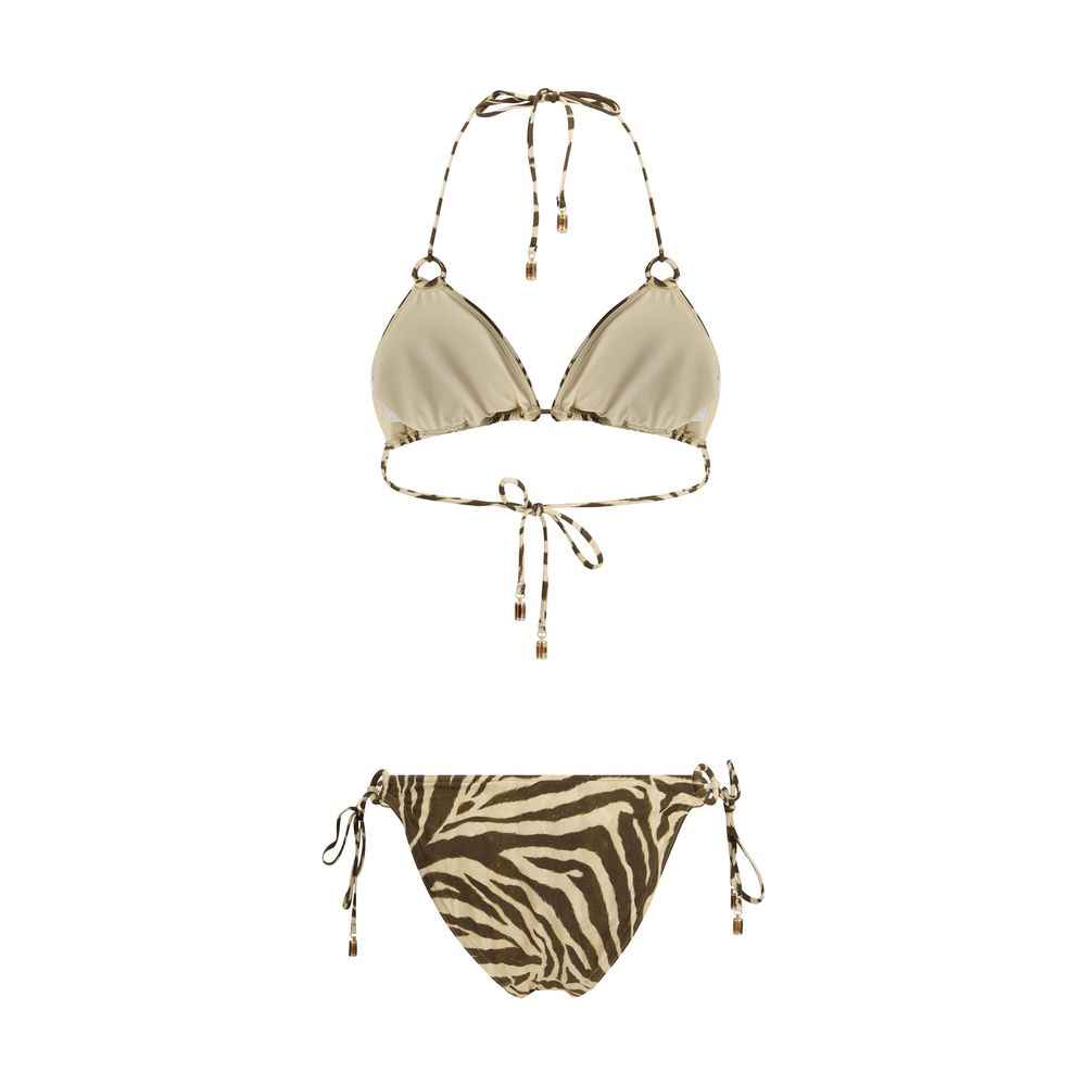 Zimmermann Brown Polyamide Bikini