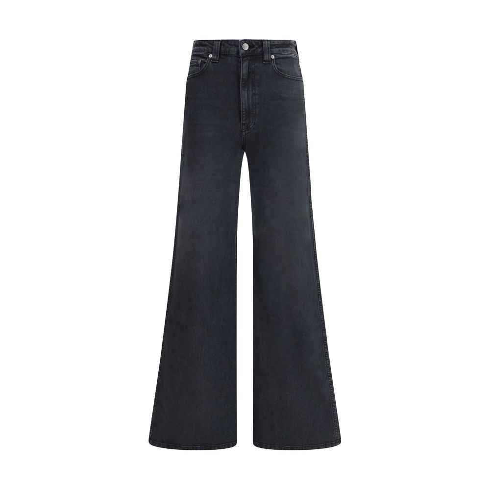 Khaite Gray Cotton Jeans Denim