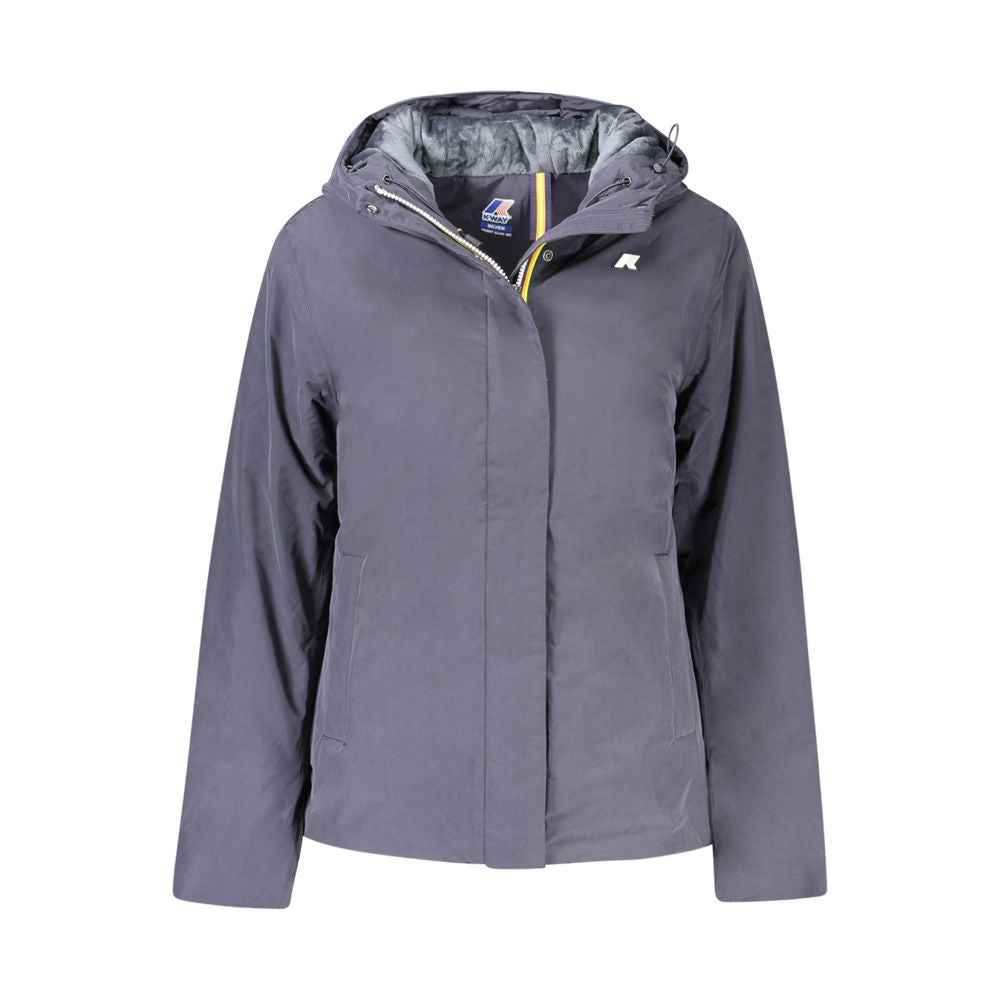 K-WAY Blue Polyamide Jackets & Coat