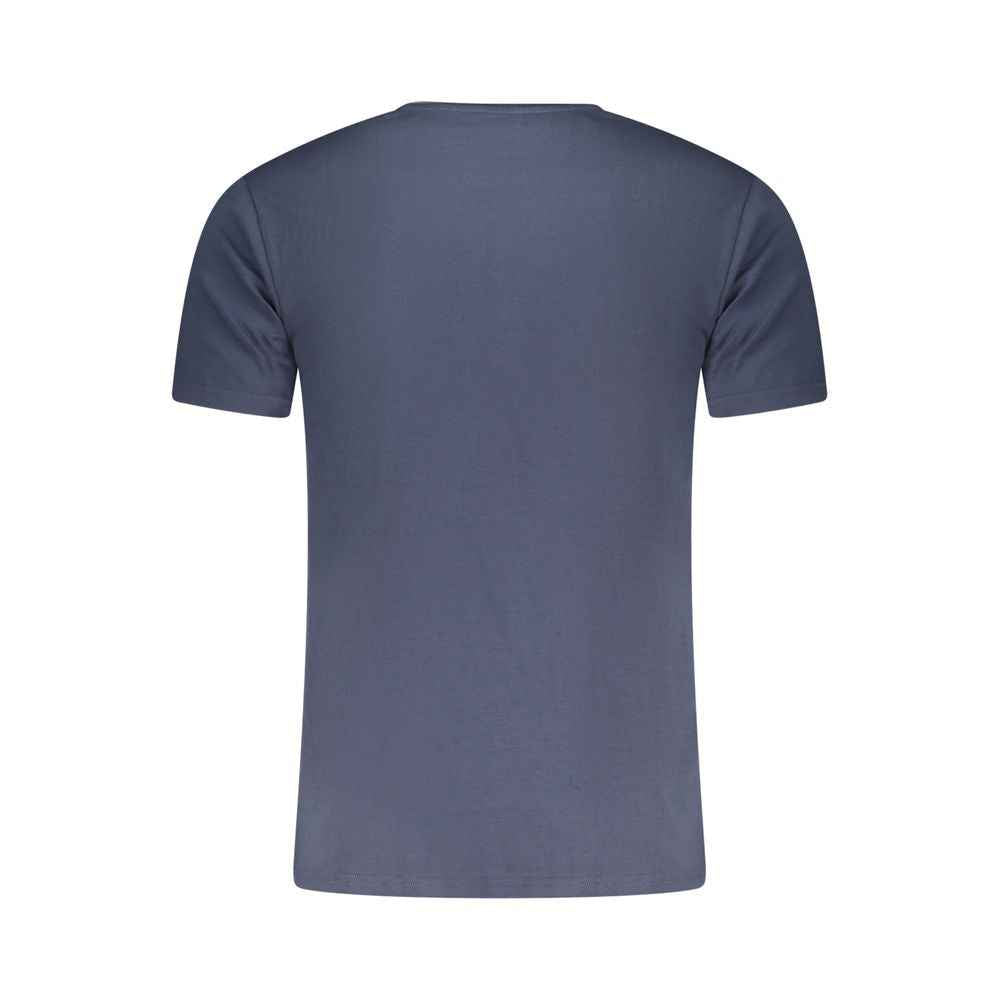 Aeronautica Militare Blu Cotton Men's T-Shirt