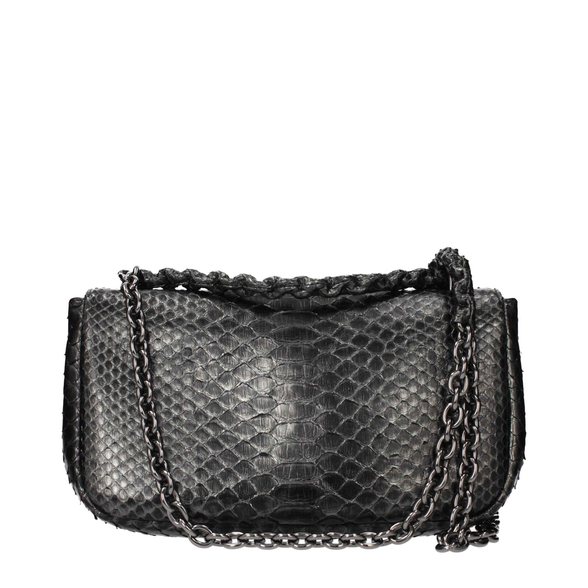Tom Ford Gray Skin Shoulder Bag