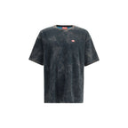 Diesel Black Cotton T-Shirt