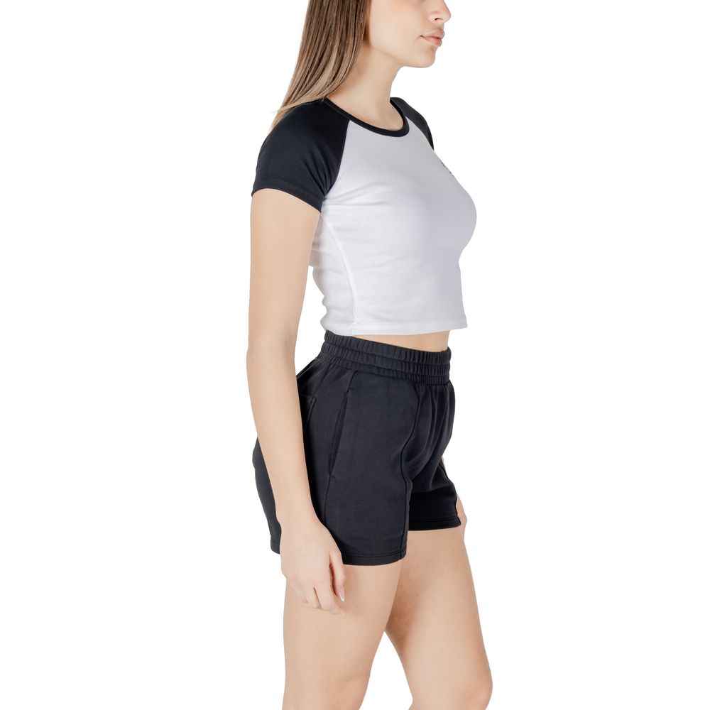Converse Black And White Cotton T-Shirt