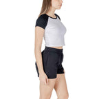 Converse Black And White Cotton T-Shirt