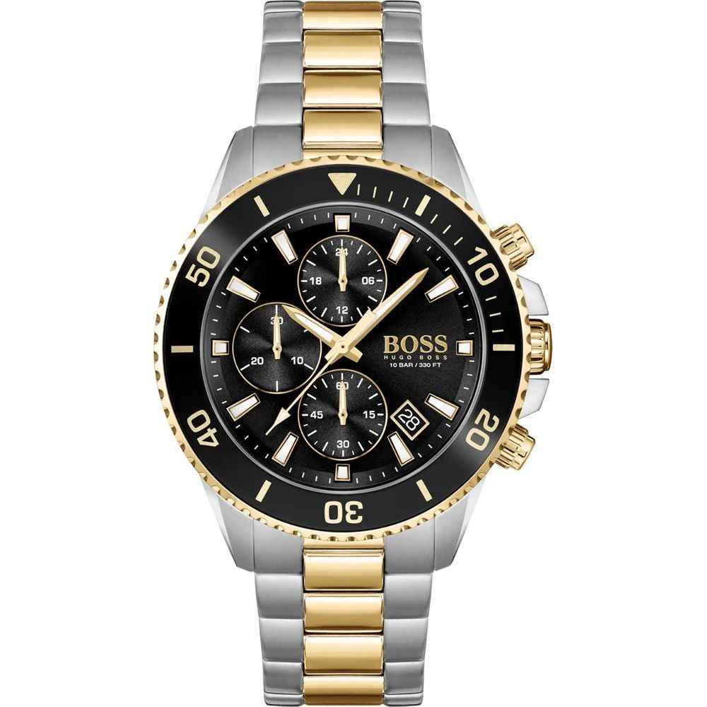 Hugo Boss Gray Stainless Steel Sport Watch