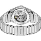 Hugo Boss Gray Stainless Steel Dress Watch