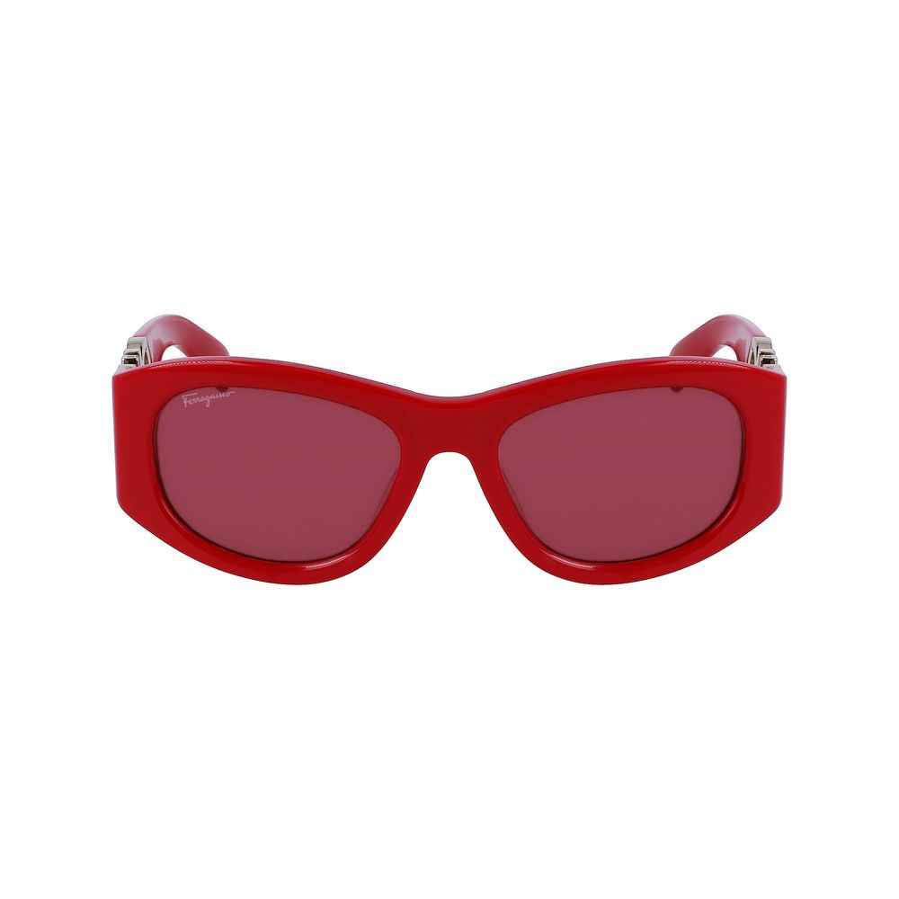 Ferragamo Multicolor Acetate Sunglasses