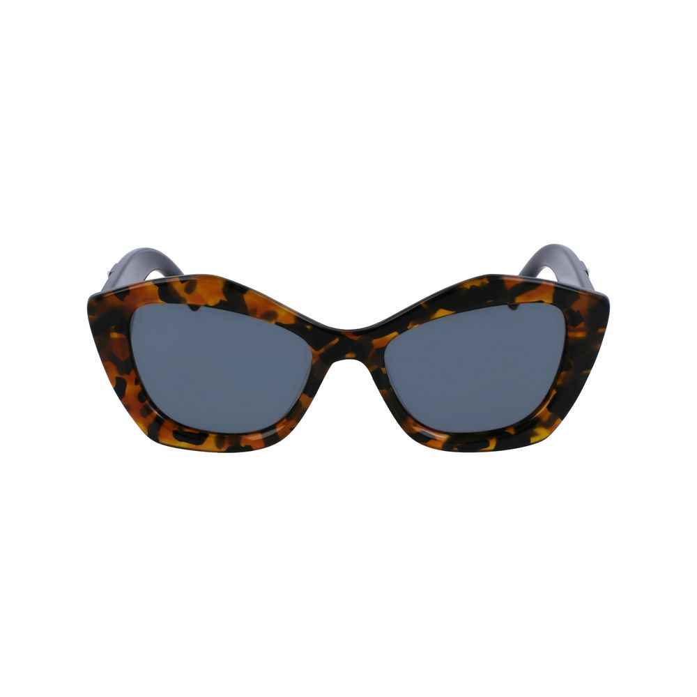 Karl Lagerfeld Brown Acetate Sunglasses