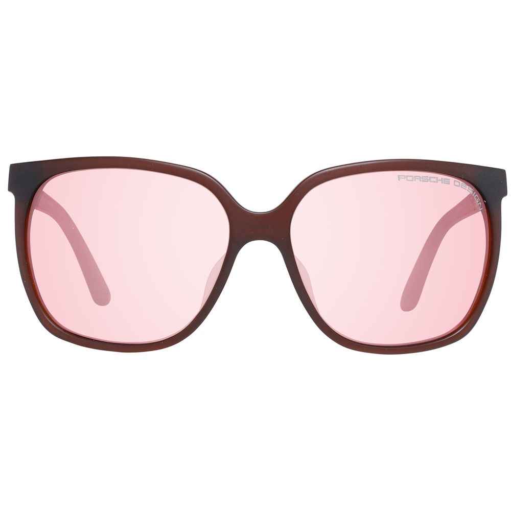 Porsche Design Red Acetate Sunglasses
