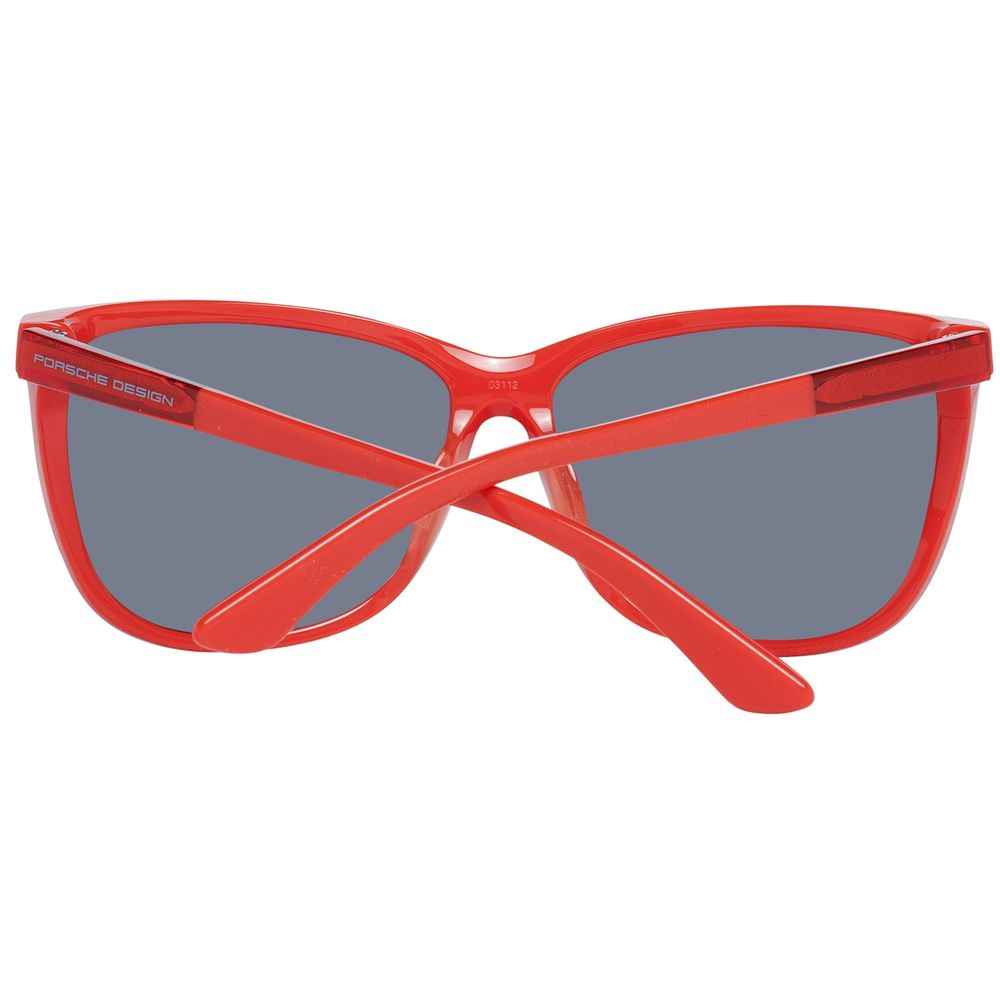 Porsche Design Red Acetate Sunglasses