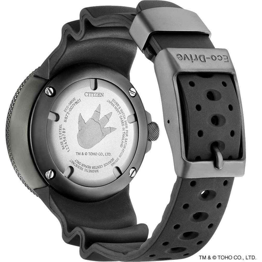 Citizen Black Rubber Sport Watch