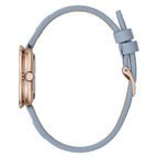 Furla Blue Leather Dress Watch