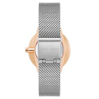 Nine West Gray Stainless Steel Bracelet Watch