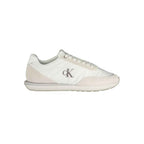 Calvin Klein White Recycled Polyester Men Sneaker