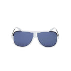 Guess White Resin Sunglasses