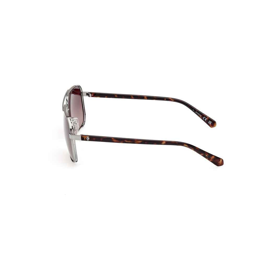 Guess Gray Metal Sunglasses