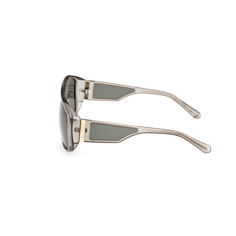 Guess Green Resin Sunglasses