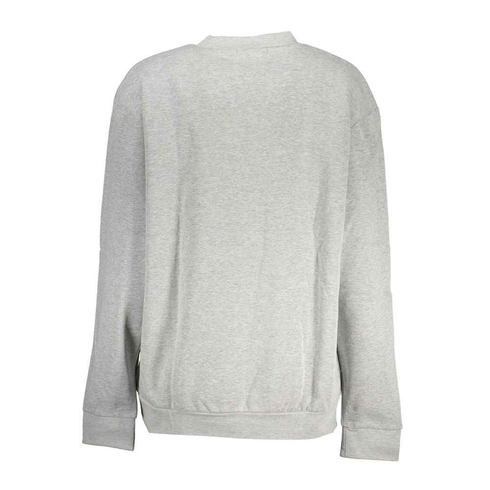Cavalli Class Grigio Polyester Woman Sweatshirt