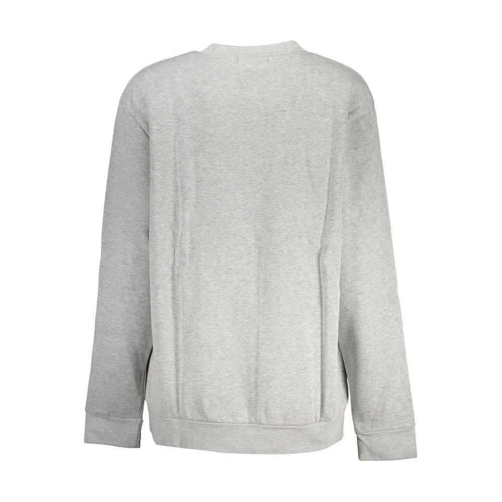 Cavalli Class Grigio Polyester Women Sweatshirt