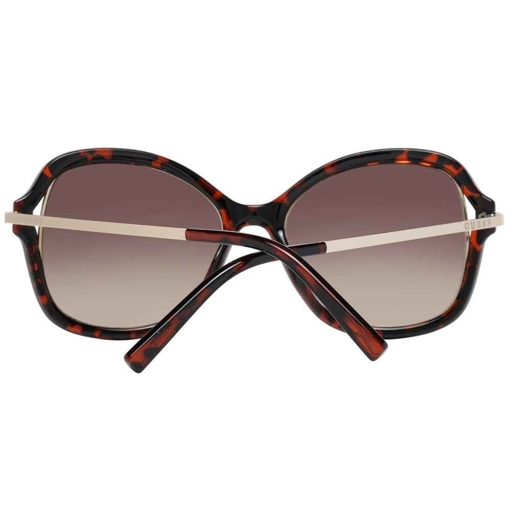 Guess Brown Metal & Plastic Sunglasses