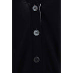 Thom Browne Blue Fleece Wool Polo Shirt