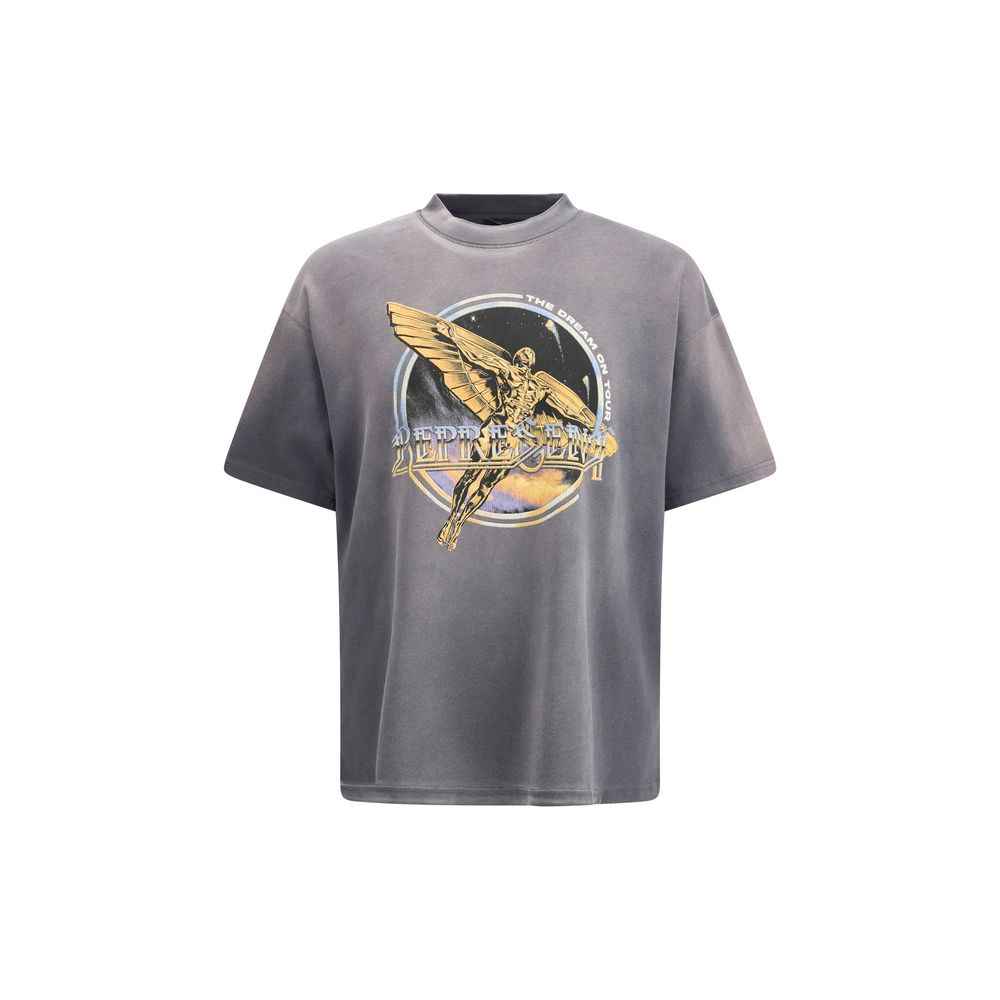 Represent Gray Cotton T-Shirt