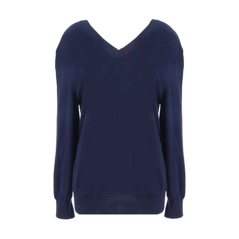 Prada Blue Cashmere Cardigan