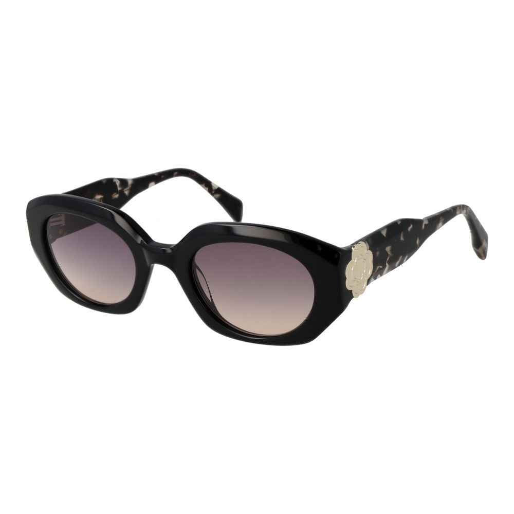 Maje Black Acetate Sunglasses