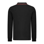 Norway 1963 Black Cotton Men Polo Shirt