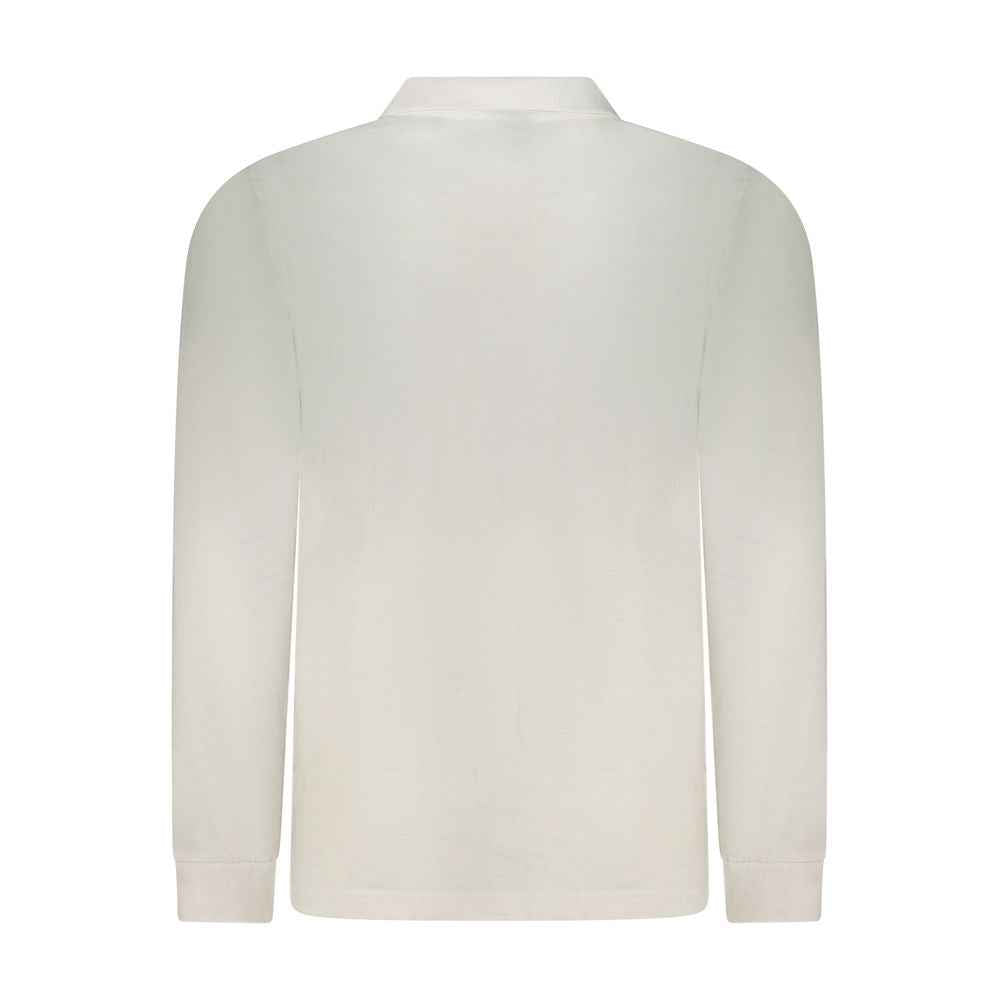 Norway 1963 White Cotton Men Polo Shirt