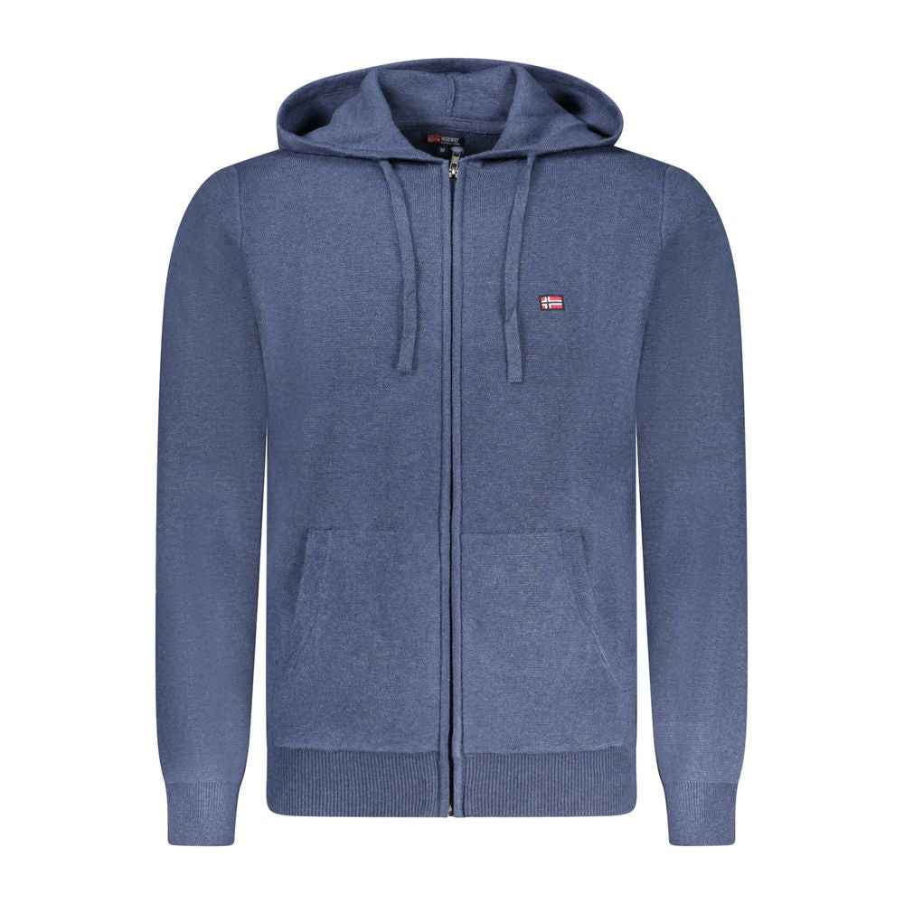 Norway 1963 Blu Poliammide Male Cardigan