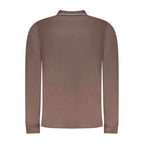 Norway 1963 Marrone Cotton Men Polo-Shirt