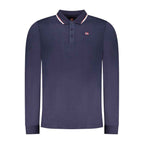 Norway 1963 Blu Cotton Mens Polo Shirt