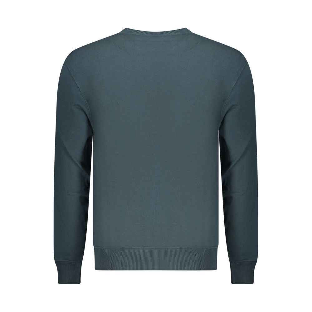 Calvin Klein Blue Cotton Men Sweatshirt