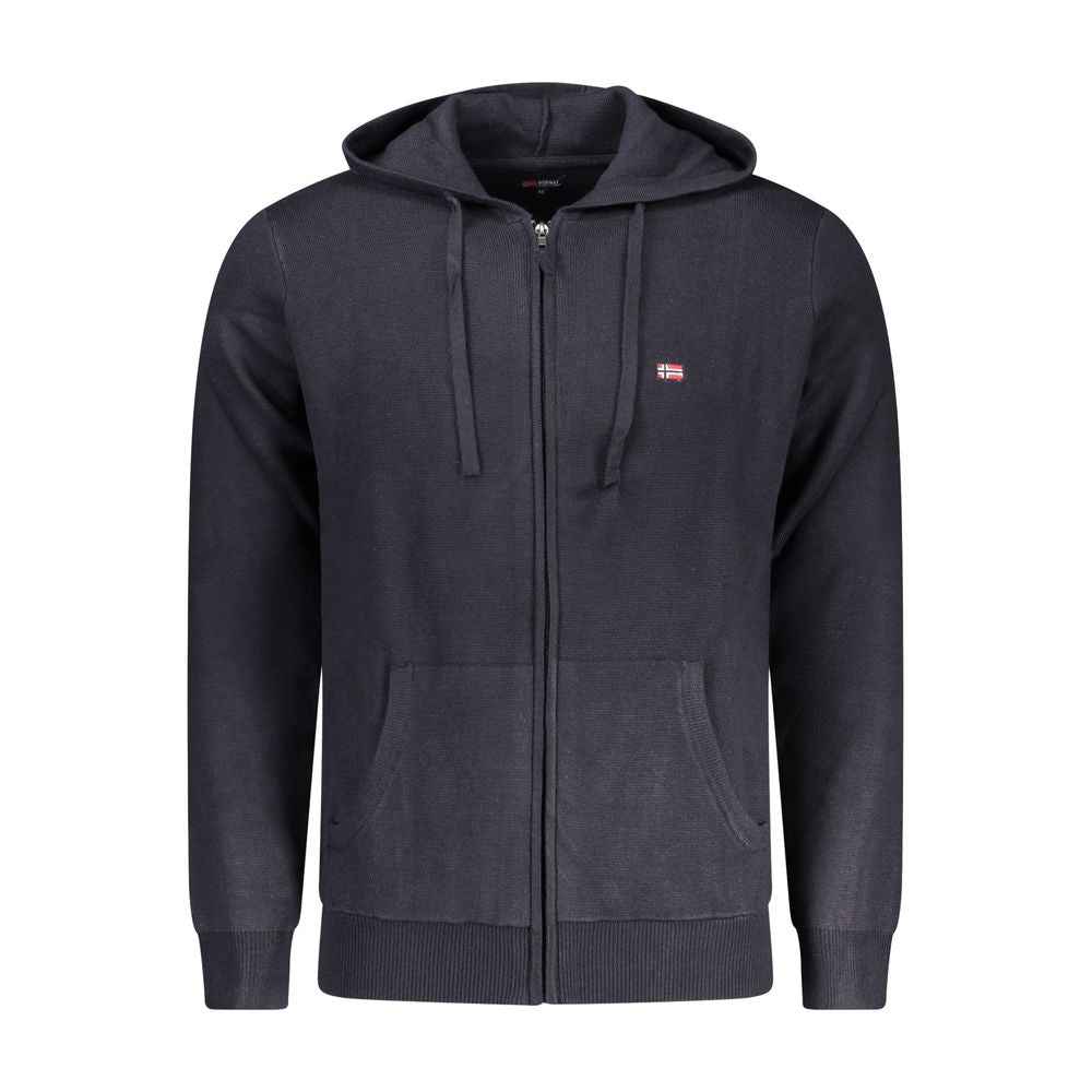 Norway 1963 Blu Poliestere Men Cardigan