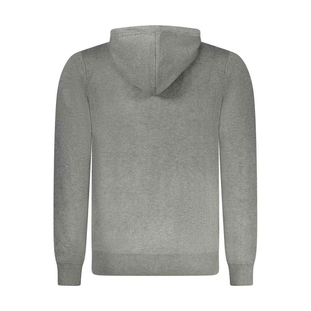 Norway 1963 Grigio Poliammide Mens Cardigan