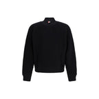 Thom Browne Black Wool Bomber