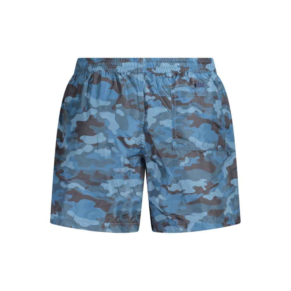 Norway 1963 Blue Polyester Swim Shorts