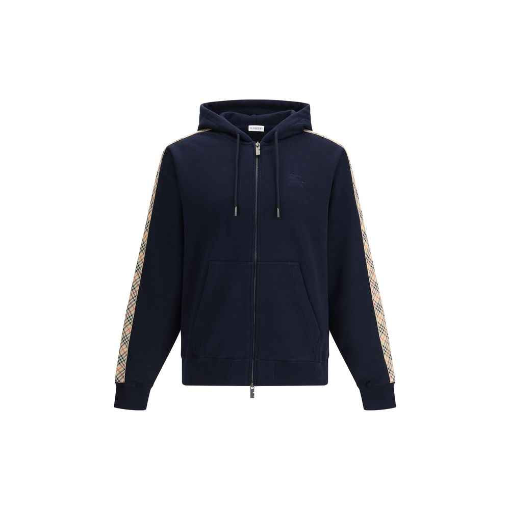 Burberry Blue Cotton Sweatshirt