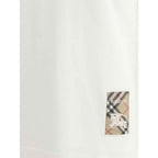 Burberry White Cotton T-Shirt