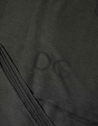 Dolce & Gabbana Black Modal Neck Wrap Men Shawl Men Scarf