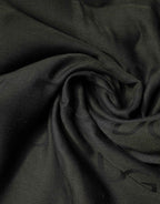 Dolce & Gabbana Black Modal Neck Wrap Men Shawl Men Scarf