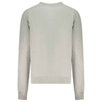 North Sails Grigio Cotton Women Sweatshirt